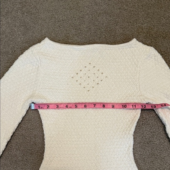 Princess Polly Cream Long Sleeve Knit Dress - Picture 5 of 6